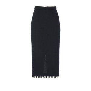 ROLAND MOURET Arreton wool pencil skirt FR42/US10